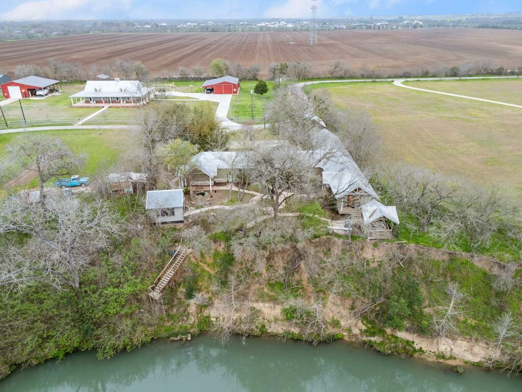 Aerial view of Hill Country Wellness Estate